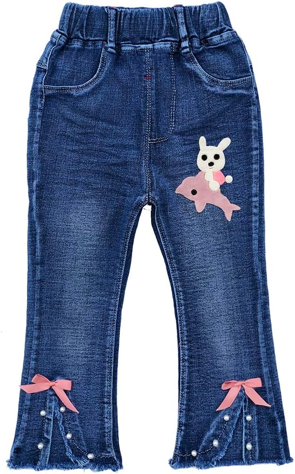 Girls' Pullover Sweater & Jeans Set