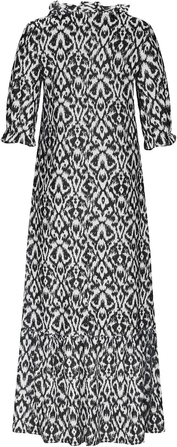 Generic Women’s Boho V-Neck Maxi Dress