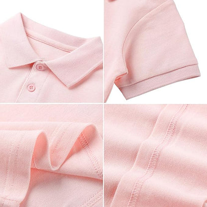 Boys' Cotton Polo T-Shirt