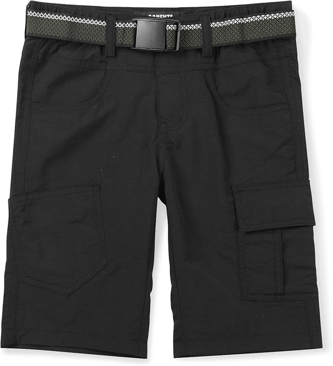 Boys' Quick-Dry Cargo Shorts – Outdoor Hiking Style