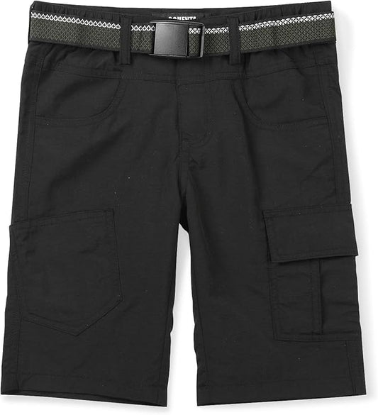 Boys' Quick-Dry Cargo Shorts – Outdoor Hiking Style
