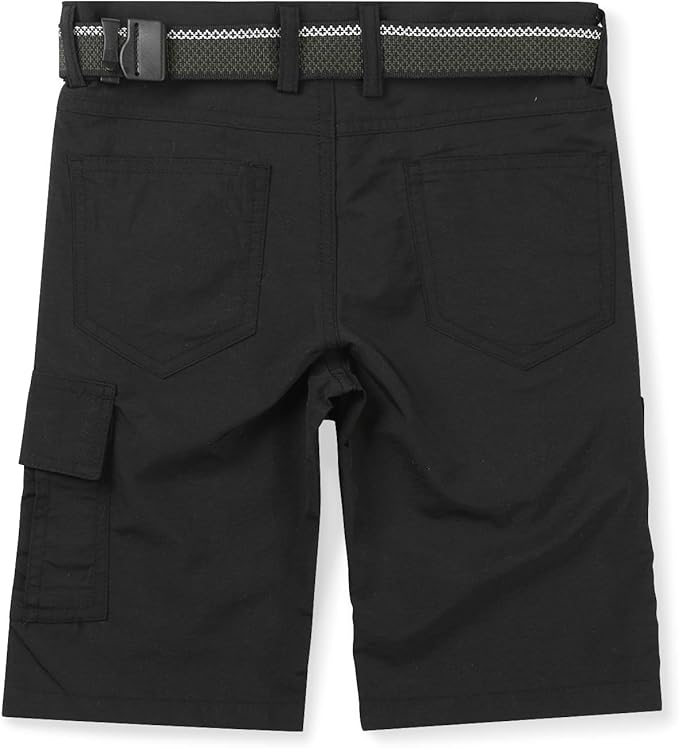 Boys' Quick-Dry Cargo Shorts – Outdoor Hiking Style