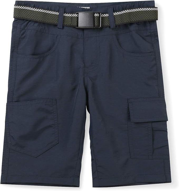 Boys' Quick-Dry Cargo Shorts – Outdoor Hiking Style