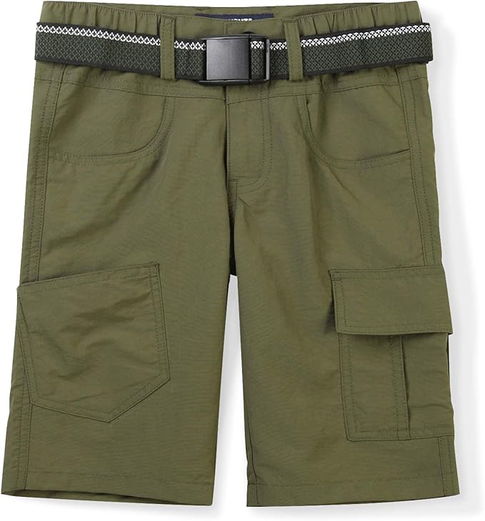 Boys' Quick-Dry Cargo Shorts – Outdoor Hiking Style