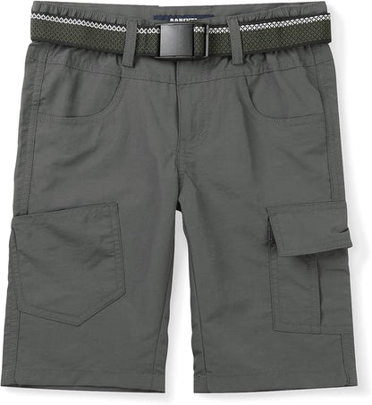 Boys' Quick-Dry Cargo Shorts – Outdoor Hiking Style