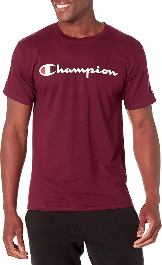 Champion Men’s Classic Script Logo Tee
