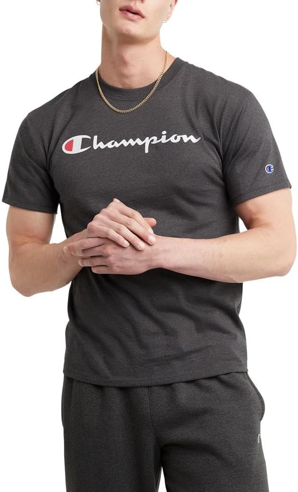 Champion Men’s Classic Script Logo Tee
