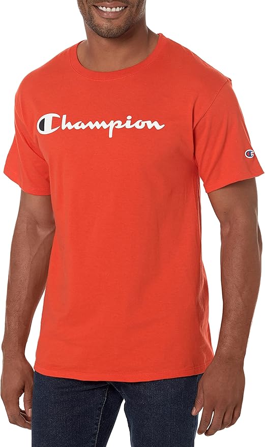 Champion Men’s Classic Script Logo Tee