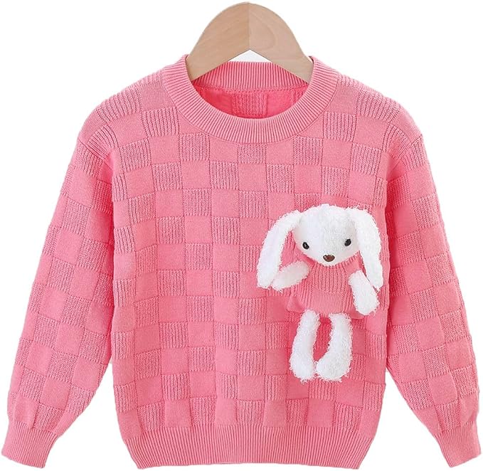 Girls' Pullover Sweater & Jeans Set