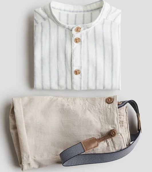 H&M Baby 2-piece Set with braces